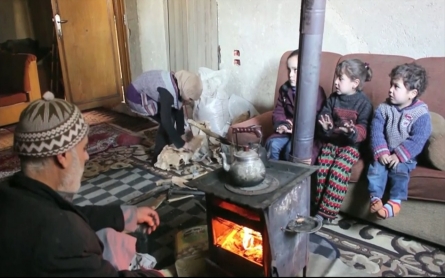 War in Syria has sent fuel prices skyrocketing for villagers